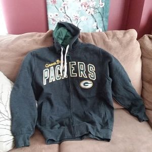 Packers zip-up hoodie